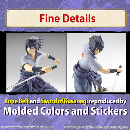 BANDAI SASUKE - NARUTO EG UCHIHA MK MODEL KIT 12 cm
