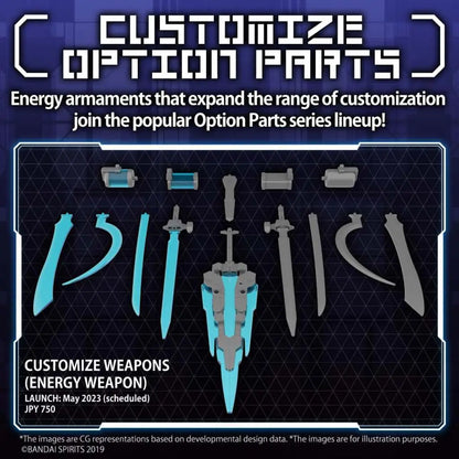 BANDAI RG 30MM CUSTOMIZE WEAPONS ENEY WEAPON MODEL KIT -