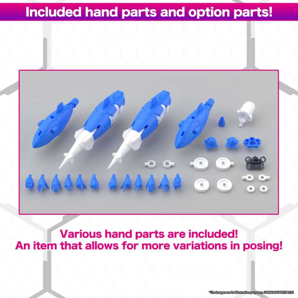 BANDAI 30MS AC19B SIANA AMARCIA VIVACE FORM MODEL KIT 12 cm
