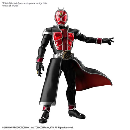 BANDAI RISE KAMEN RIDER WIZARD FLAME MODEL KIT 15 cm