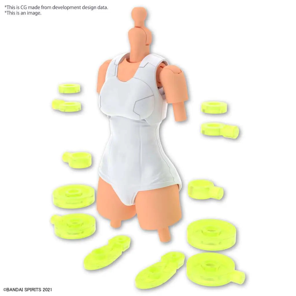 BANDAI 30MS OPTION BODY PARTS TYPE S 04 COLOR C MODEL KIT -