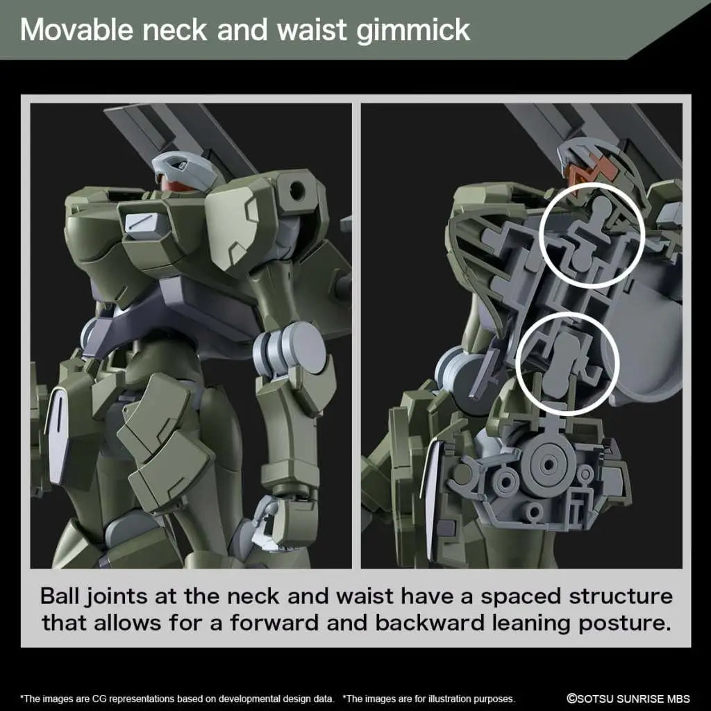 BANDAI HG ZOWORT HEAVY 1/144 MODEL KIT 13 cm