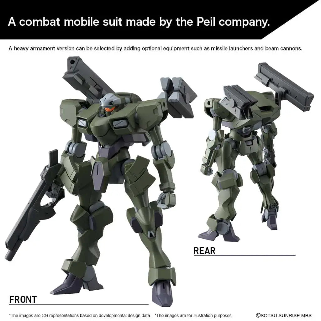 BANDAI HG ZOWORT HEAVY 1/144 MODEL KIT 13 cm