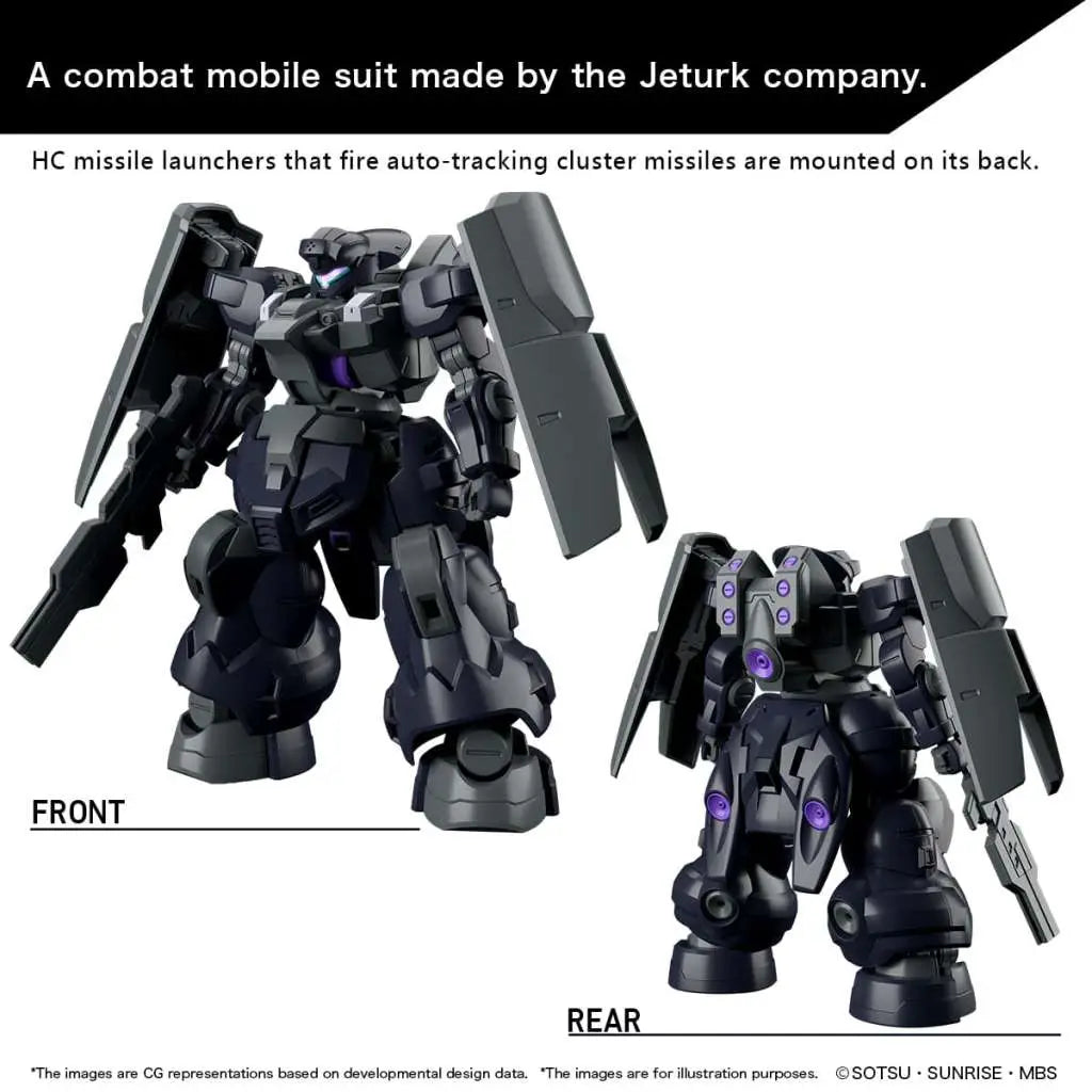 BANDAI HG DILANZA SOL 1/144 MODEL KIT 13 cm
