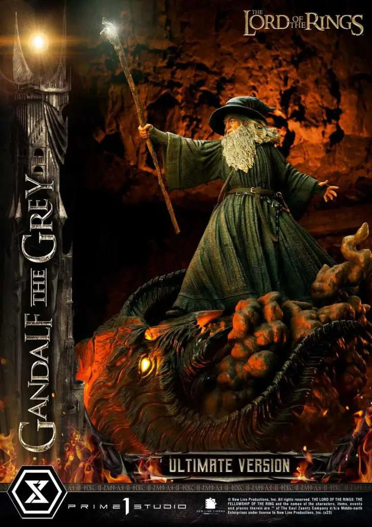 PRIME 1 LOTR GANDALF GREY ULTIM VER STATUA 80 cm