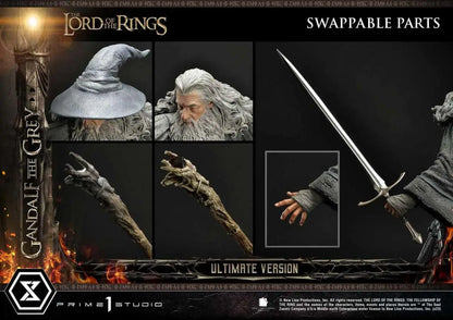 PRIME 1 LOTR GANDALF GREY ULTIM VER STATUA 80 cm
