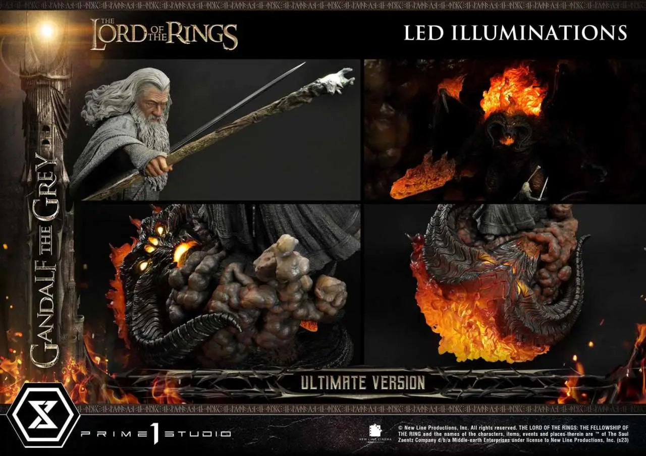 PRIME 1 LOTR GANDALF GREY ULTIM VER STATUA 80 cm