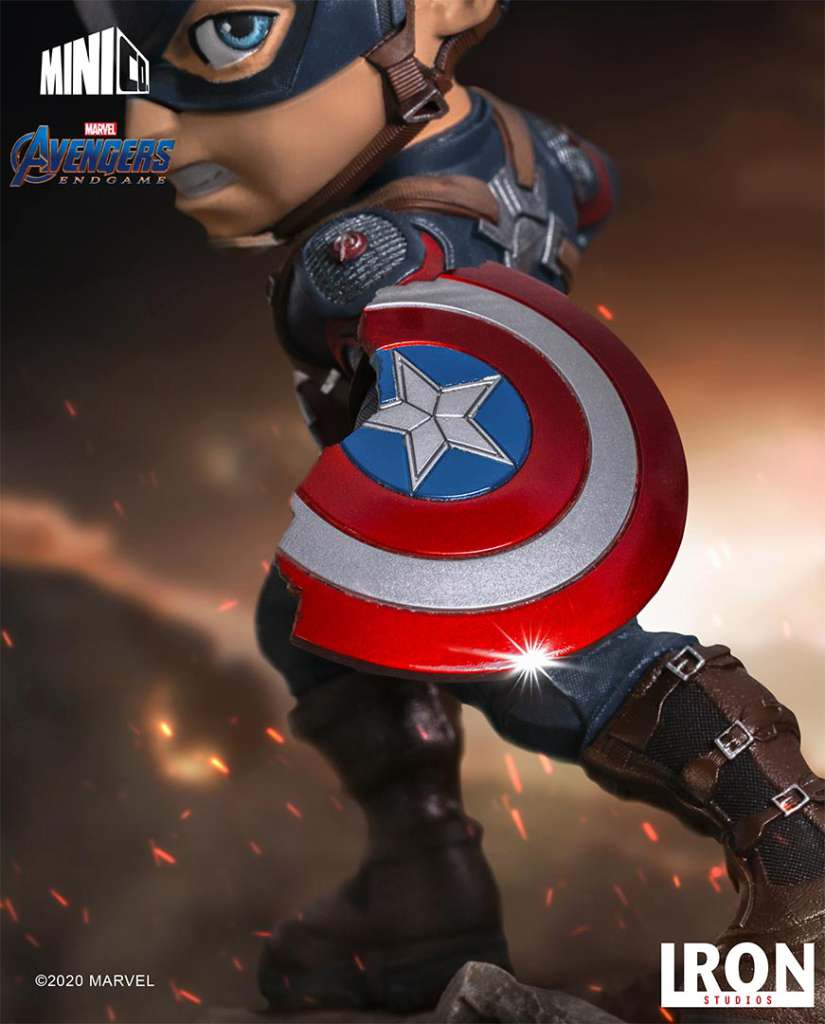 IRON STUDIOS AVENGERS ENDGAME CAPTAIN AMERICA MINICO STATUA 16 cm