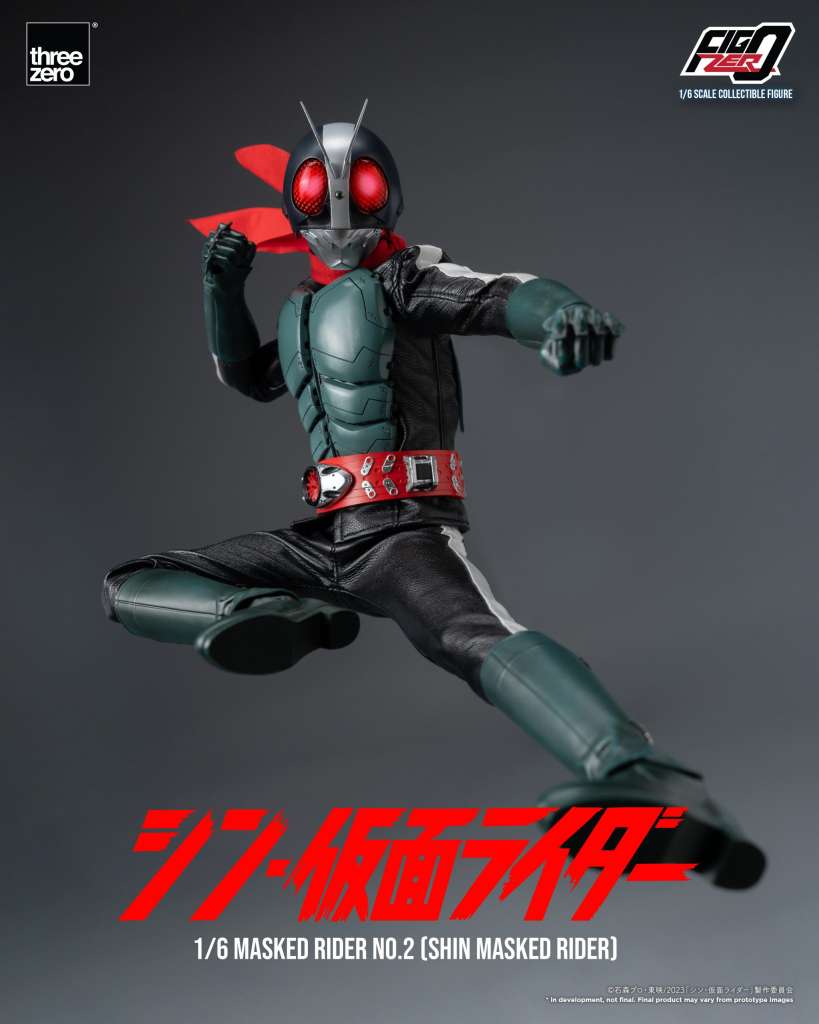 THREEA TOYS/THREEZERO SHIN MASKED RIDER 1/6 ACTION FIGURE 30 cm