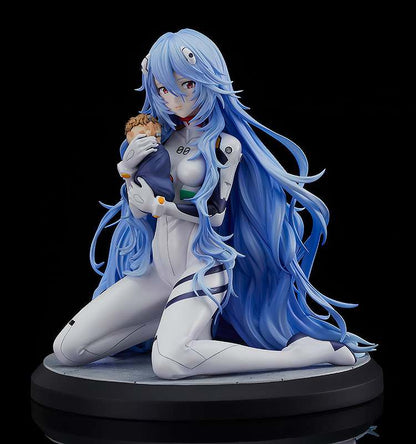 REBUILD OF EVANGELION PVC STATUA 1/7 REI AYANAMI LONG HAIR VER. 16 CM GOOD SMILE COMPANY