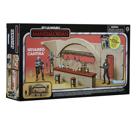 STAR WARS MANDALORIAN NEVARRO CANTINA + IMPERIAL DEATH TROOPER FIGURE SET