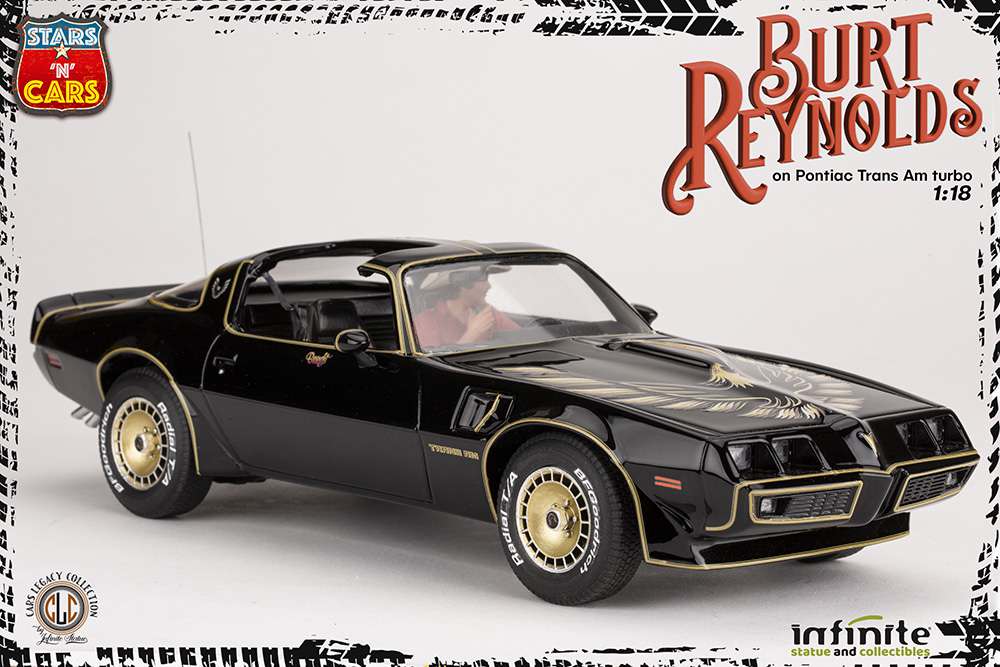 BURT REYNOLDS ON PONTIAC 1/18 RESIN ST