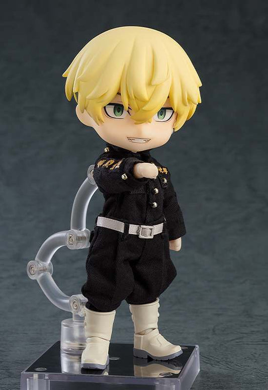 TOKYO REVENGERS NENDOROID BAMBOLA FIGURA CHIFUYU MATSUNO 14 CM ORANGE ROUGE