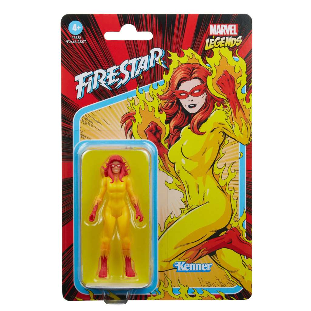HASBRO - MARVEL LEGENDS RETRO FIRESTAR AF ACTION FIGURE