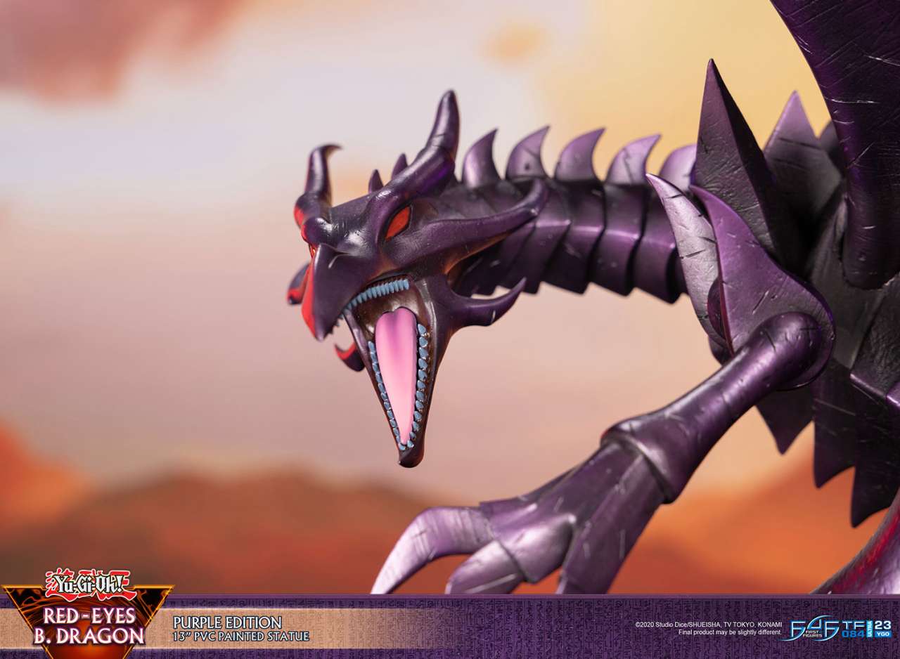 YU-GI-OH! RED-EYES B.DRAGON PURPLE ED