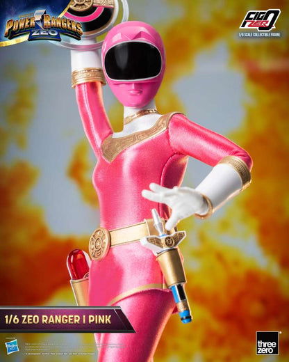 THREEA TOYS/THREEZERO POWER RANGERS ZEO RANGER I PINK 1/6 ACTION FIGURE 30 cm