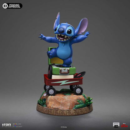 IRON STUDIOS LILO STITCH STITCH 1/10 STATUA 17 cm