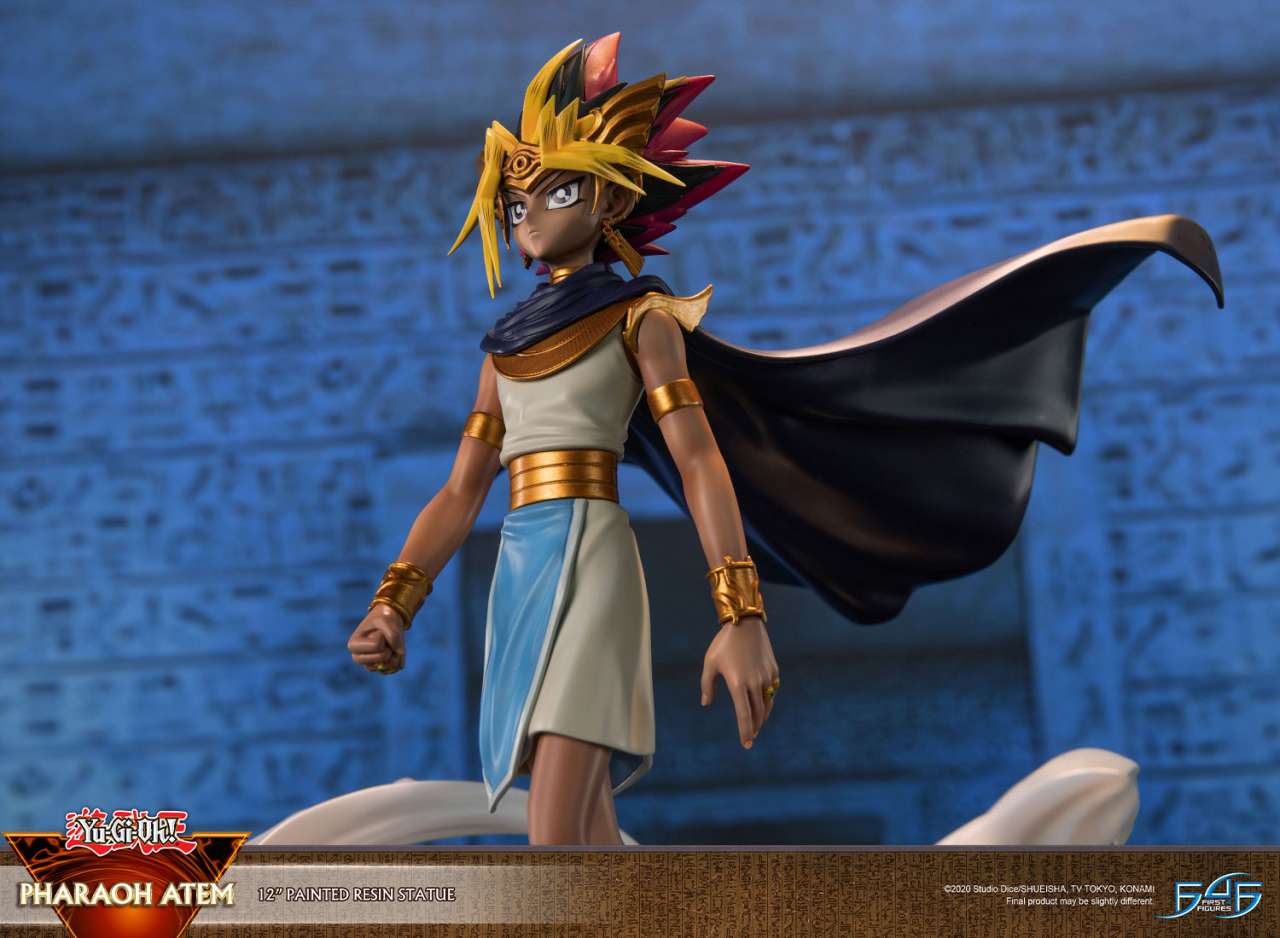 YU-GI-OH! STATUA PHARAOH ATEM 29 CM FIRST 4 FIGURES