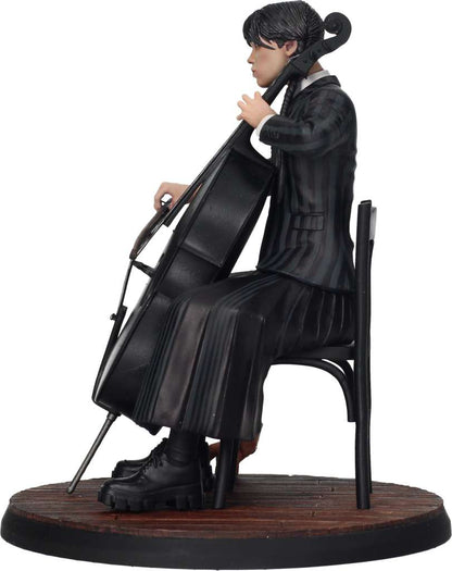 WEDNESDAY WITH CELLO AND THING 15 CM FIG