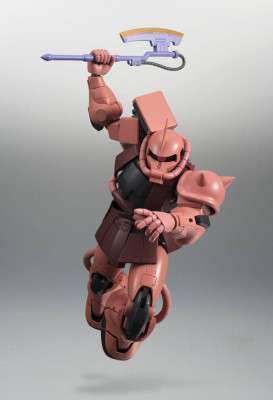BANDAI RS MS-06S ZAKU II CHAR ANIME AF ACTION FIGURE 14 cm