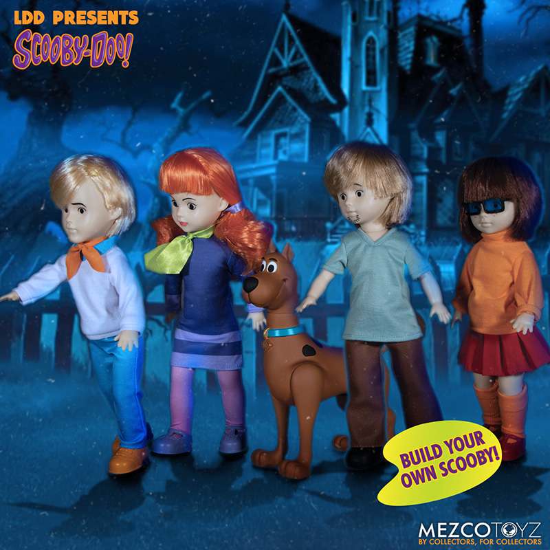 LDD PRES SCOOBY DOO&MISTERY INC SET (4)