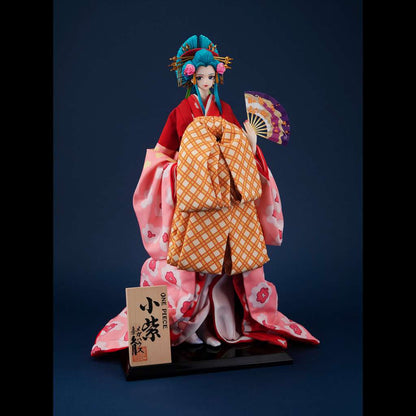 ONE PIECE KYUGETSU X MEGAHOUSE PVC STATUA 1/4 JAPANESE BAMBOLA KOMURASAKI 55 CM MEGAHOUSE