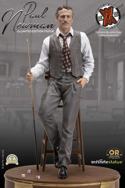 PAUL NEWMAN OLD&RARE 1/6 WEB EXC STATUE