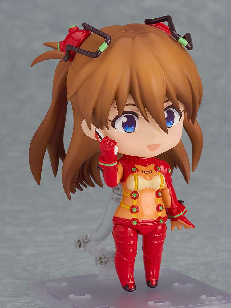 GOOD SMILE COMPANY ASUKA - EVANGELION NENDOROID 2.0 TEST SUIT MINI FIGURA 10 cm