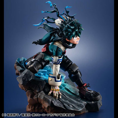 MEGAHOUSE IZUKU MIDORIYA MY HERO ACADEMIA LUCREA STATUA 18 CM