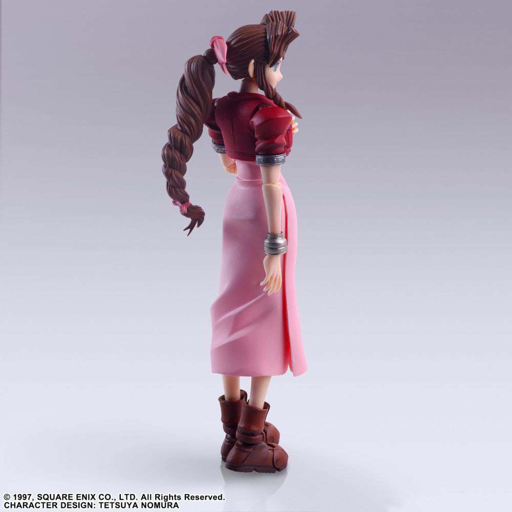 SQUARE ENIX FFVII AERITH GAINSBOROUGH BRING ARTS AF ACTION FIGURE 13 cm