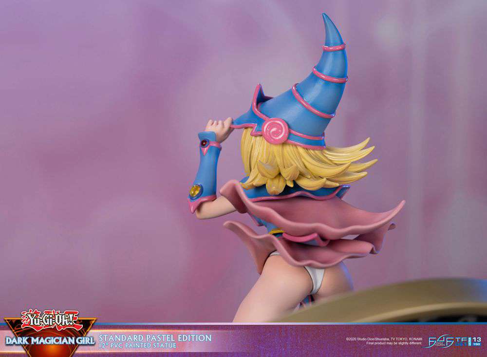 YU-GI-OH! PVC STATUA DARK MAGICIAN GIRL STANDARD PASTEL EDITION 30 CM FIRST 4 FIGURES