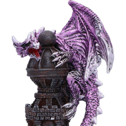 DRAGON FIGURE GUARDIAN OF THE TOWER PURP