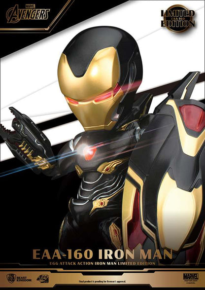 BEAST KINGDOM EGG ATTACK ACT AVENGERS IRON MAN LTD ED ACTION FIGURE 16 cm LIMITED EDITION