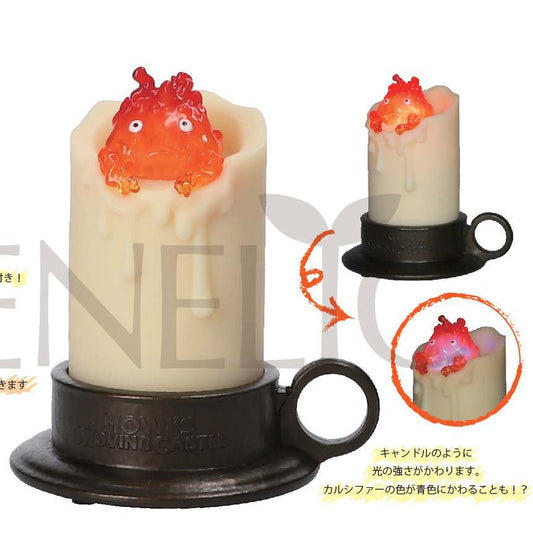 HOWL'S MOVING CASTLE CALCIFER CANDLE STA STATUA STUDIO GHIBLI