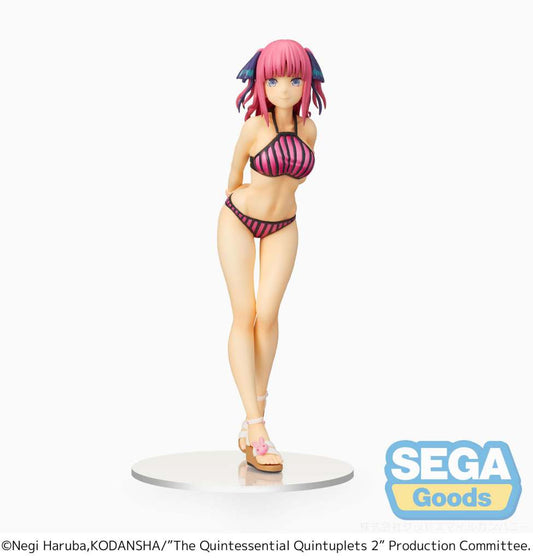 THE QUINTESSENTIAL QUINTUPLETS SPM PVC STATUA NINO NAKANO 19 CM SEGA