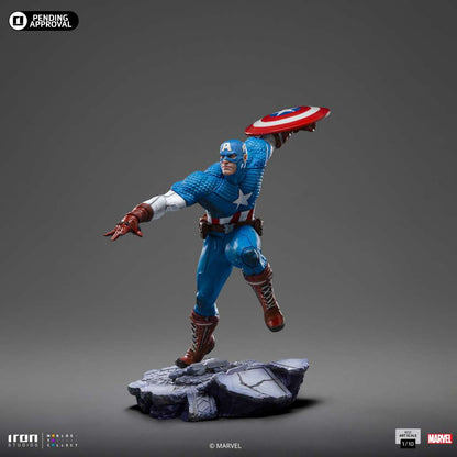IRON STUDIOS INFINITY GAUNTLET CAPTAIN AMERICA1/10 STATUA 34 cm