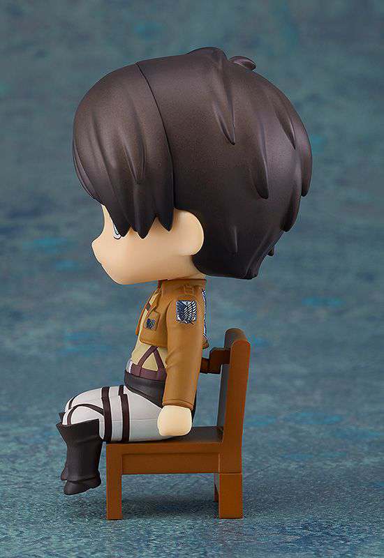 GOODSMILE EREN YEAGER ATTACK ON TITAN NENDOROID SWACCHAO! MINI FIGURA 10 CM