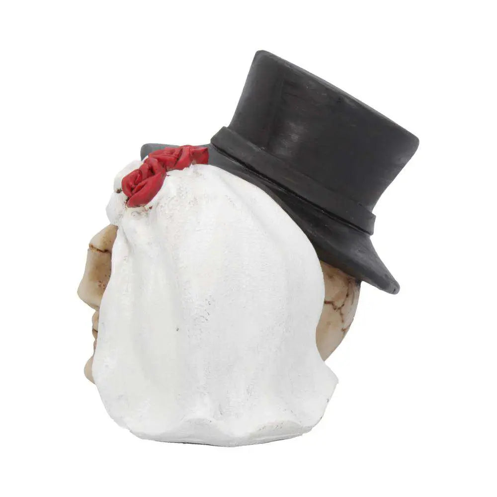 SKULL GOTHIC ROSE TOGETHER FOREVER