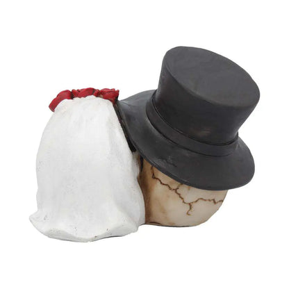 SKULL GOTHIC ROSE TOGETHER FOREVER