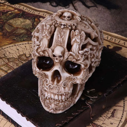 SKULL GOTHIC GOTHIC DESIGN CARVED