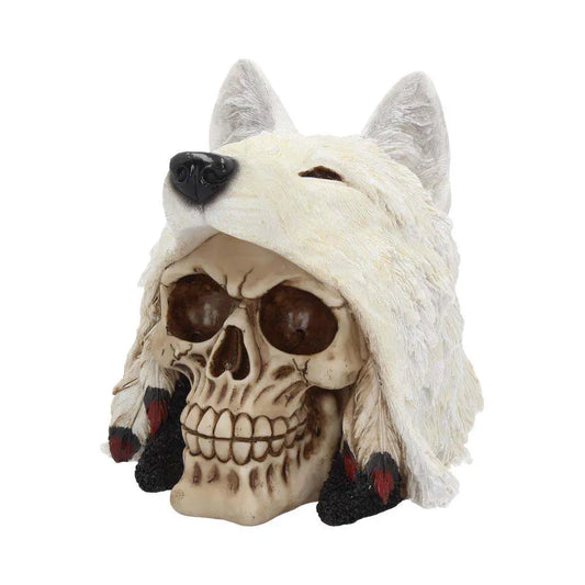 SKULL WITH HAT NIGHT WOLF codice nemesis now U3534J7