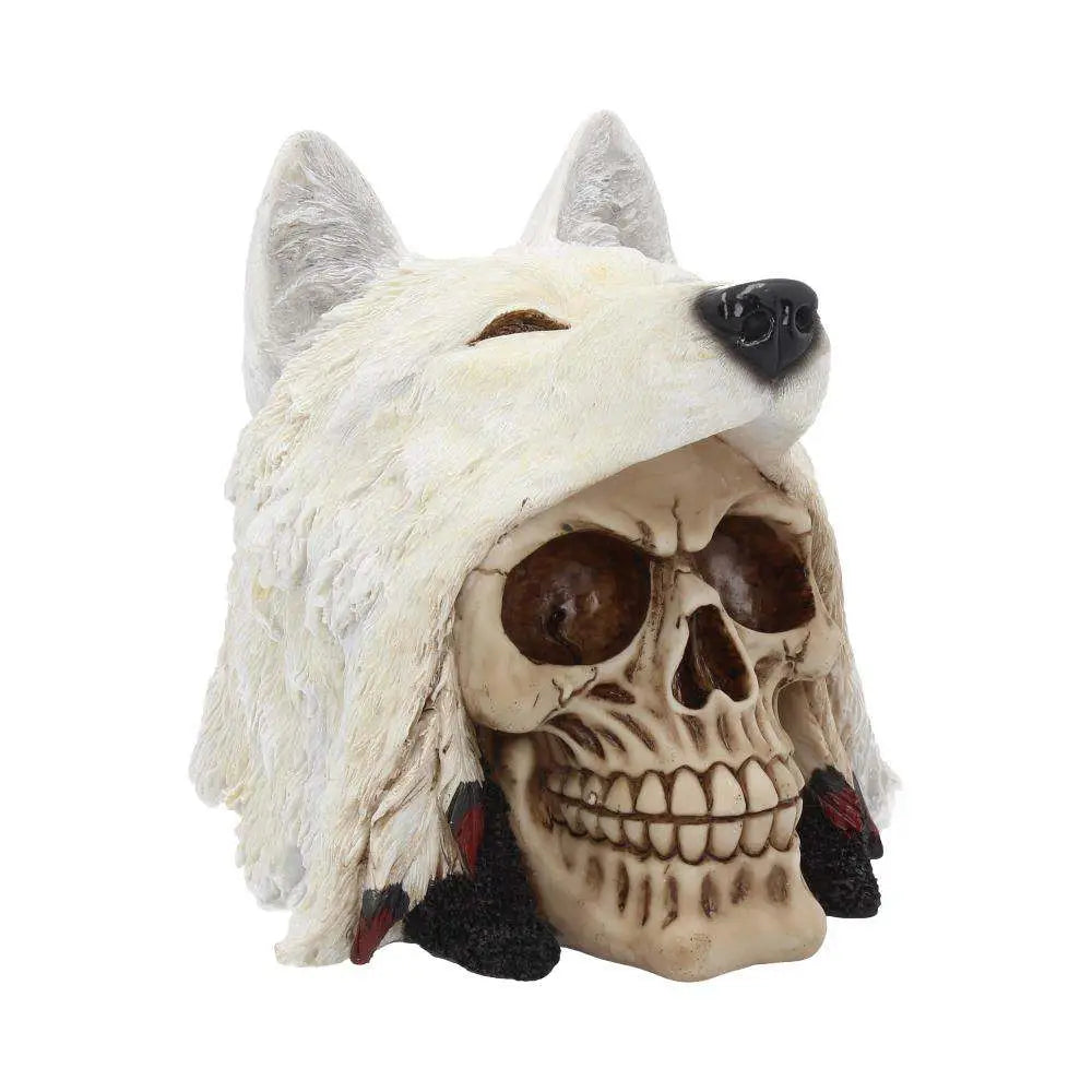 SKULL WITH HAT NIGHT WOLF codice nemesis now U3534J7