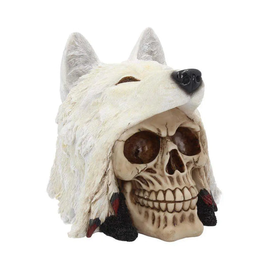 SKULL WITH HAT NIGHT WOLF codice nemesis now U3534J7