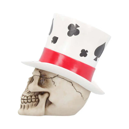 SKULL WITH HAT CASINO JACK LUCKY HAT