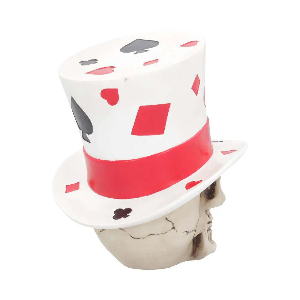 SKULL WITH HAT CASINO JACK LUCKY HAT