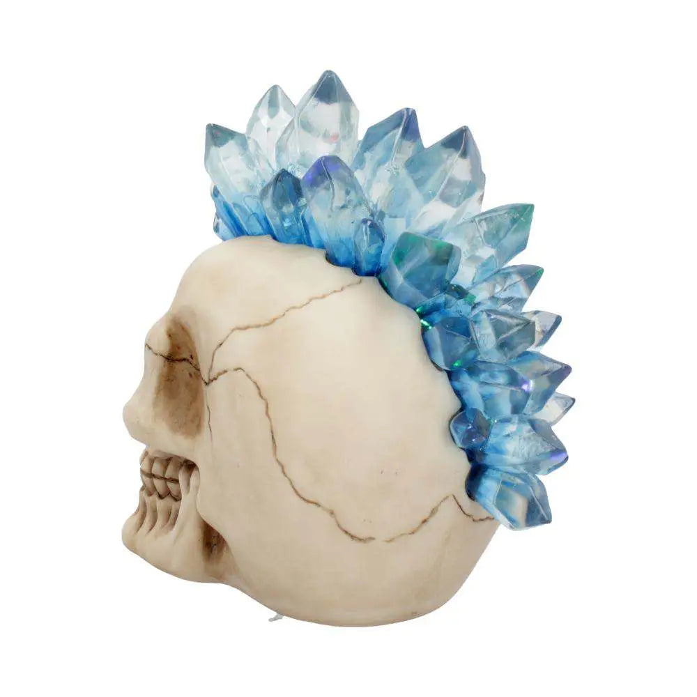 SKULL CRYSTAL LED MOHAWK HAWK