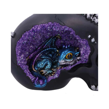 SKULL CRYSTAL CAVE BLACK DRAGON