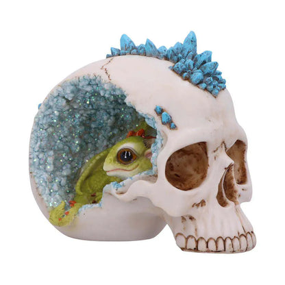 SKULL CRYSTAL CAVE BLUE DRAGON
