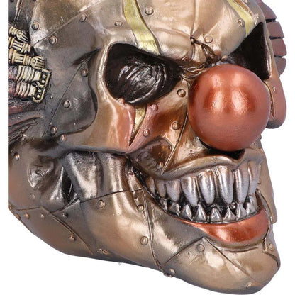 STEAMPUNK SKULL CLOWN MECHANICAL HORROR