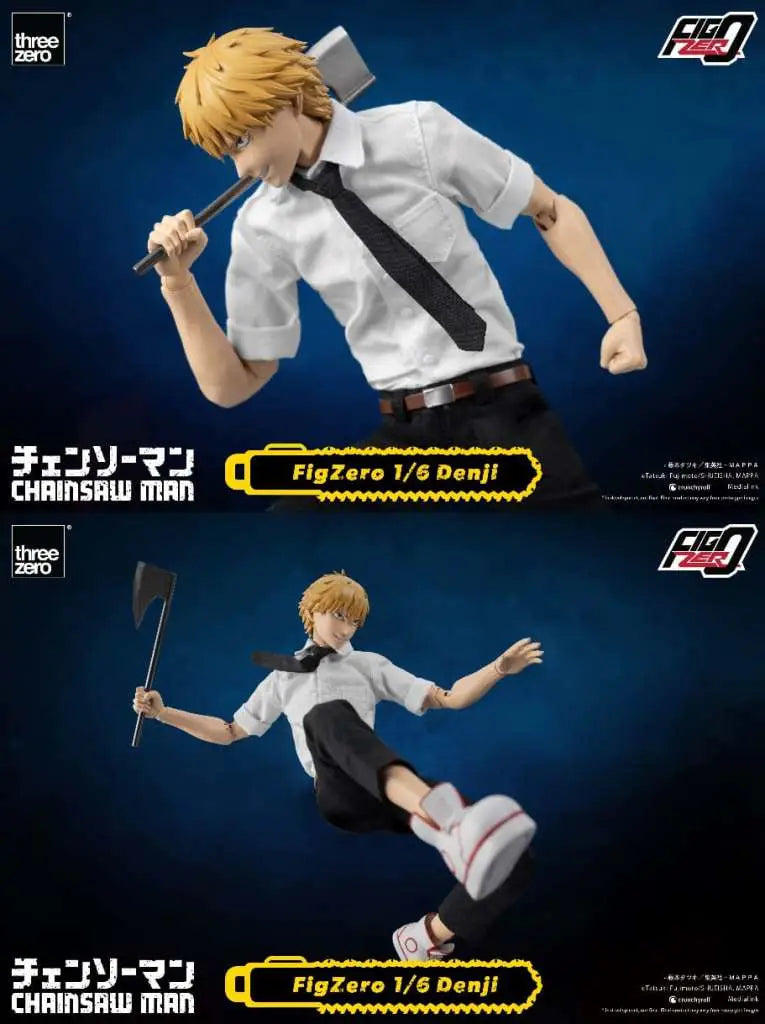 THREEA TOYS/THREEZERO CHAINSAW MAN DENJI AF 1/6 ACTION FIGURE 30 cm